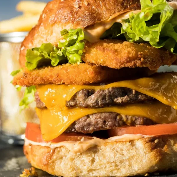Large Crispy Burger